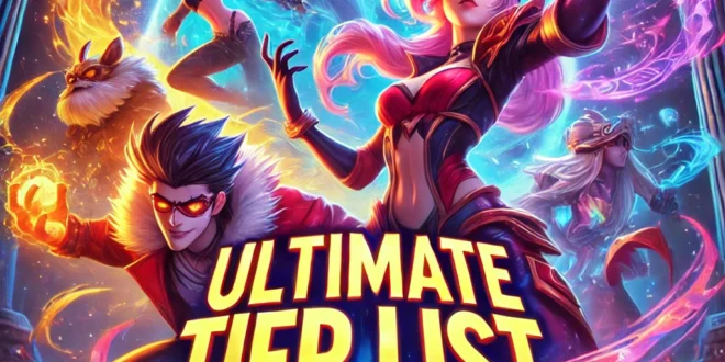 Dominating the Rift Ultimate Wild Rift Tier List for Champions January 2025