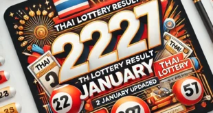 Thai Lottery Result Today 2 January 2025 Updated